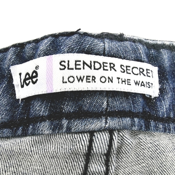 Lee Women's 8 Medium Slender Secret Straight Jeans - Picture 5 of 12